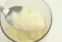 Mayonnaise and vinegar, with finely chopped chervil, tarragon, and shallot.