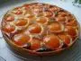 Apricots and almond cream.