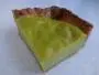 Sweetcrust pastry filled with pistachio custard.