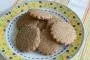 Biscuits with buckwheat and almonds.