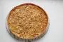 Flaked almond tart