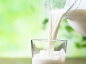 Half milk, half cream