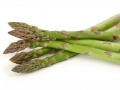 Green asparagus spears