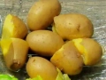 Cooked potatoes