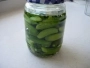 [Pickled gherkins]