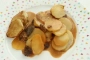 [Gratin of potatoes with morels and yellow wine]