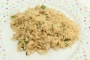 [Fried rice with chicken and spring onion]