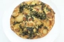 [No-pastry spinach and potato quiche]