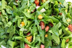 Baby spinach salad