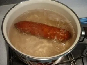 Sausage broth