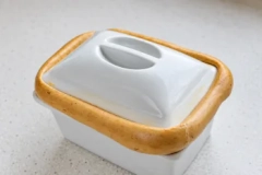 How to seal a terrine or casserole dish