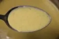 Real custard sauce (crème anglaise)