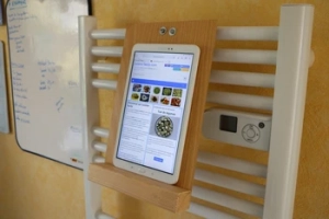 A tablet holder