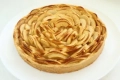 Shortbread apple tart