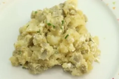 Mashed Potatoes with Artichokes and Feta