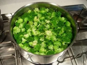 Children and vegetables